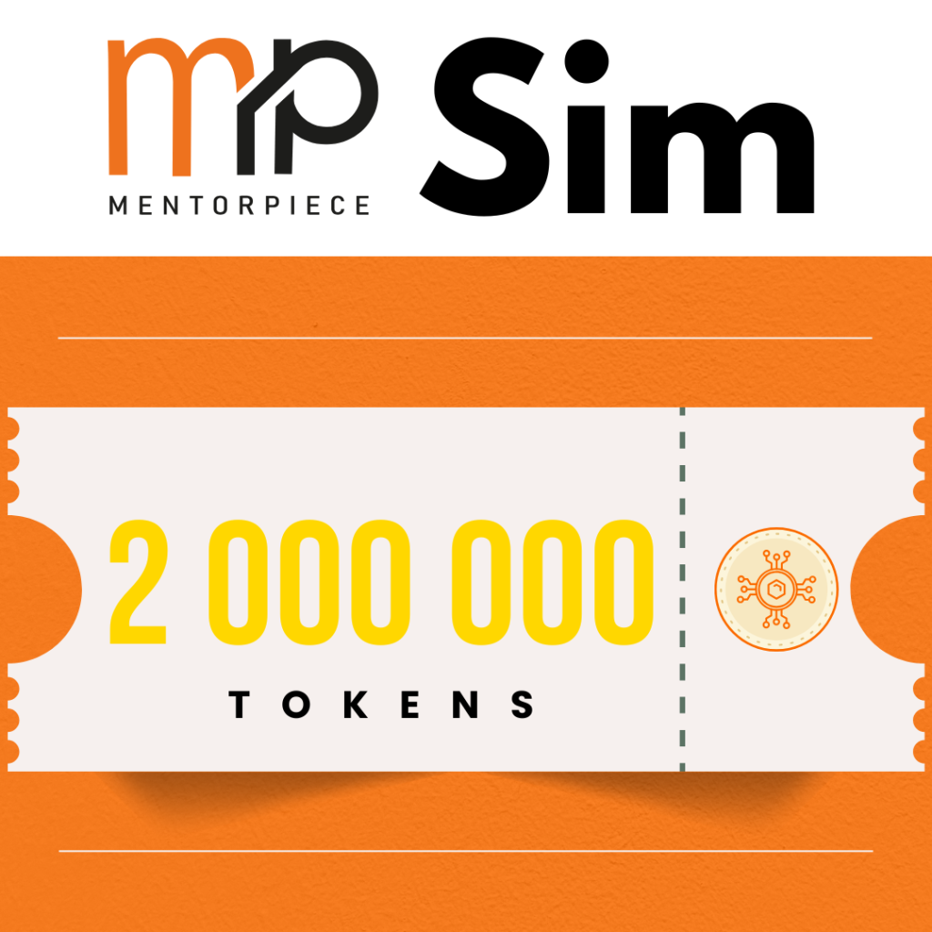 Mentorpiece Sim: 2 000 000 tokens